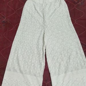 Chikankari Plazzo