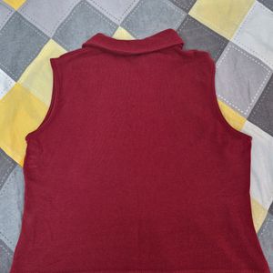 Crop Polo T-shirt