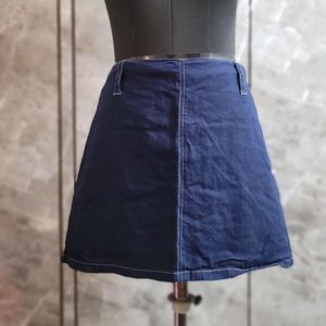 Blue Short Skirt