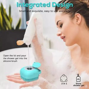 Silicon Massage Bath Brush Hair Scalp & Bathing.