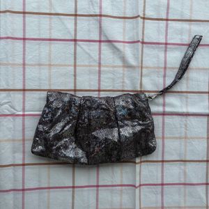 Womens Glittery Hand Purse