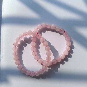 Rose Quartz Crystal Bracelet