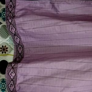 Beautiful Lavender 🪻 Colour Kurti