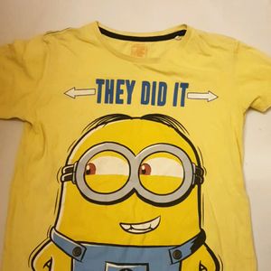 Minion Boys Cotton Tee