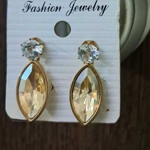 Combo Of 3 Stone Earrings Set