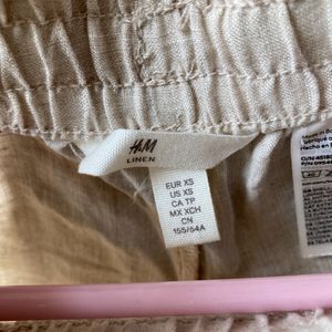 H&M Pure Linen Pants