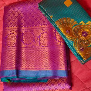 New Kancheepuram Silk Saree