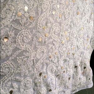 Gota Patti Chikankari Kurta