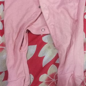 Romper For Beby Girls Casual Pure Cotton Printed