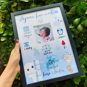 Baby Details Photo Frame