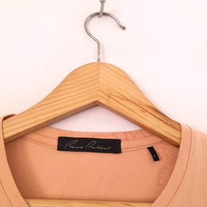 Peach Printed T-Shirt (Men's)