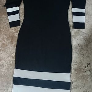 Round-Neck Bodycon Dress