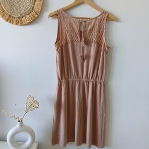 Vero Moda Aesthetic Blush Nude Dress