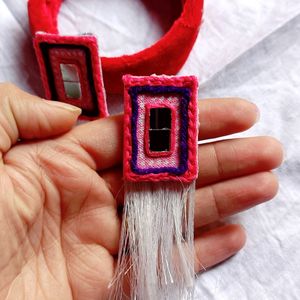 Handcrafted Fabric Earrings