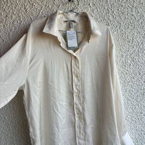 V-neck Oversized Blouse H&M