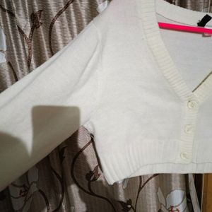 H&M Cream Cardigan