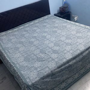 Jaipuri Hand Block Print Bedsheet No Pillow Cover