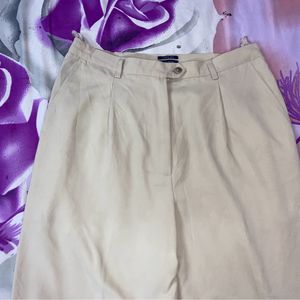 High waist trouser