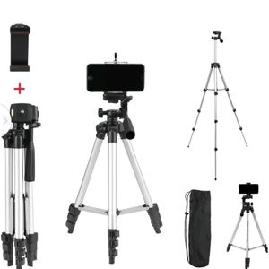 Heavy Tripod Silver With Mobile Holder Camera Extd