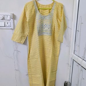 New Kurti With Tag