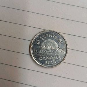 5 Cents Canada 2016 Elizabeth 2 Coin