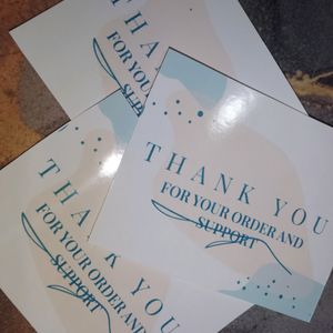 10 piece Of Thank You Card