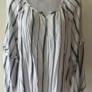 Cotton Striped Tops