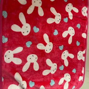 Baby Blankets Pink With Rabbit 🐰 Wholebody