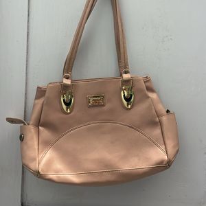 Baby Pink Colour Hand Bag