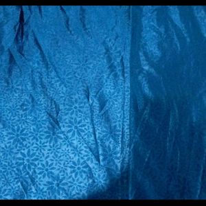 Blue Colour Curtain