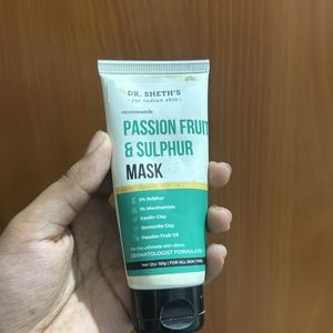 Dr Sheths Passion Fruit And Sulphur Face Mask