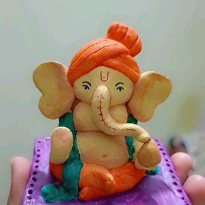 Handcrafted Ganesha Statue💜🫶🏻