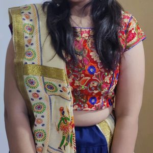 Multicolour Heavy Navratri Blouse