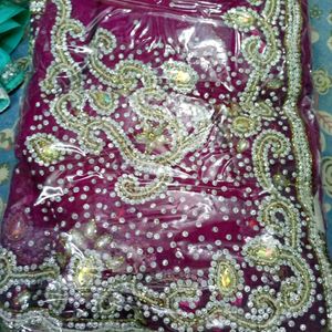 Party Wear Net Saree