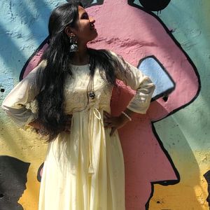 Yellow Anarkali Dress/kurta