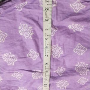 Purple Printed Salwar