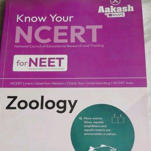 Aakash Ncert Zoology Book For Neet
