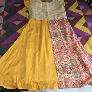 Yellow 2 Piece Kurti