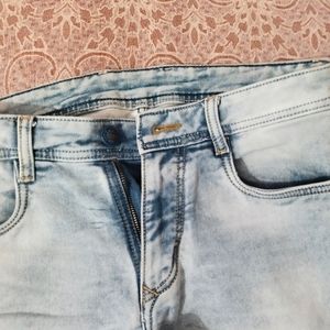 FADED BLUE COLOUR DENIM