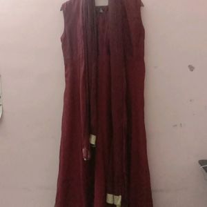 This Is A Maroon Kurti