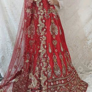 Beautiful Silk Lehenga❤️ With Dupatta