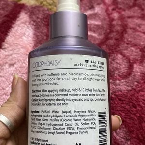 Makeup Setting Spray + Refreshing Serum