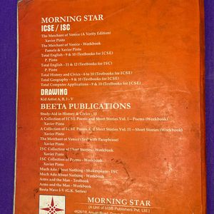 English Language Icse Class 10 Morning Star