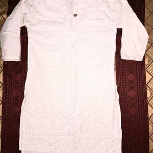 Chikankari Woman's Kurti