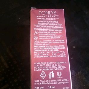 Ponds Bright Beauty Gluta Niacinamide Serum