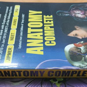 ANATOMY COMPLETE Book (Notebook + MCQ)