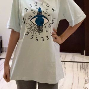 blue casual women’s tshirt