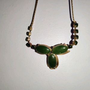 Green necklace