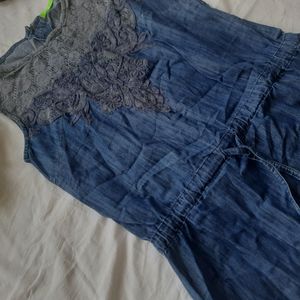 Denim Short Dress