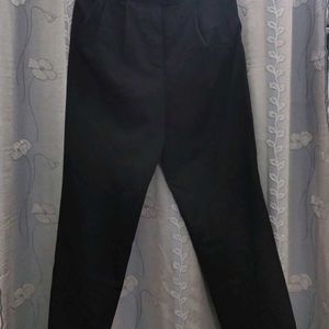 Black Fitted Trousers